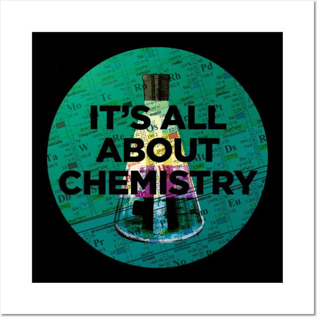 It's all about chemistry Wall Art by Thelmo